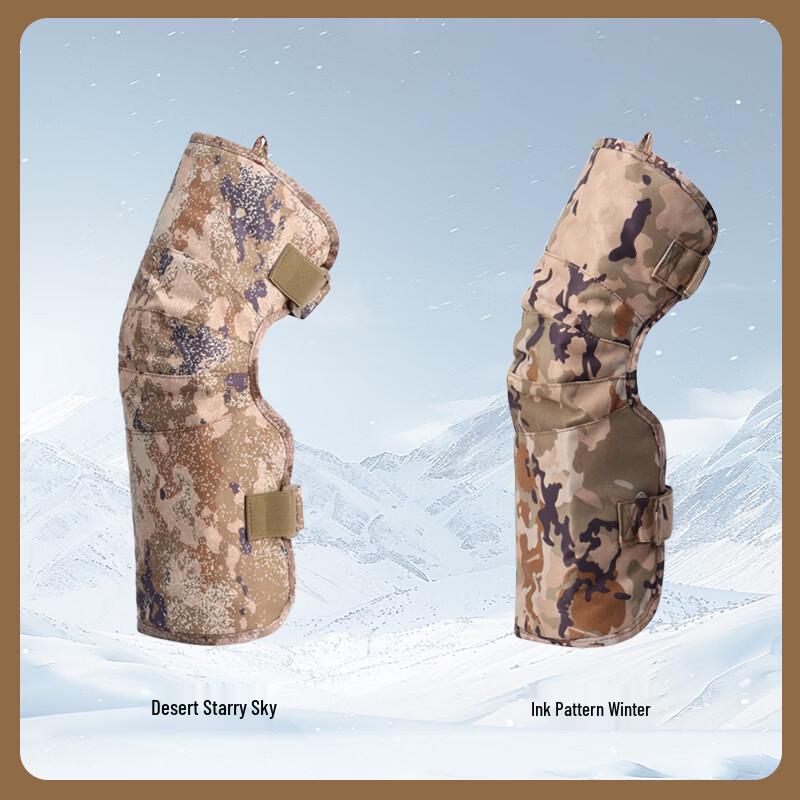 JinXun Winter Sheepskin Knee and Leg Warmers