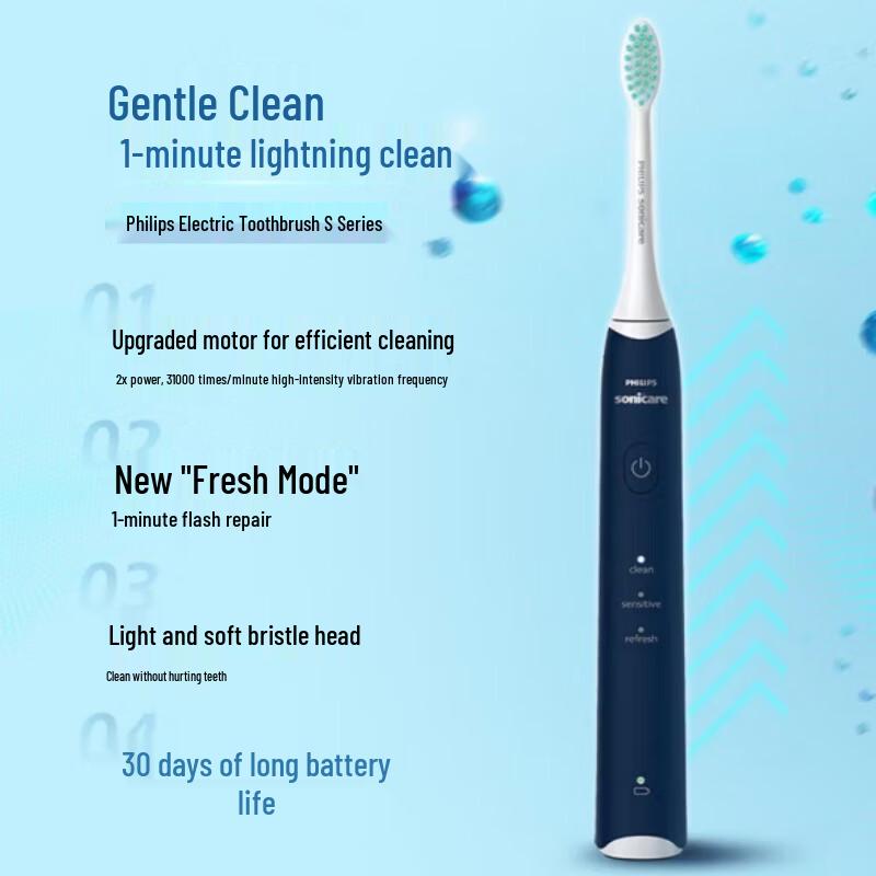Philips HX2418 Sonic Electric Toothbrush CN Plug (adapter Included)