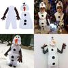 Uroczy Kostium Cosplay Bałwana Olafa z Krainy Lodu Dla Dzieci Halloween Przebranie