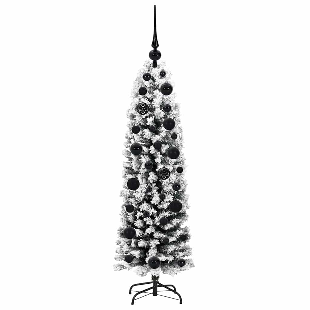 Artificial Christmas Tree with 150 LEDs and Stand Green 120 cm