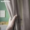 1PC NAPEARL Elegant Solid Color Soft Sheer Tulle Curtain Modern Textured Window Screening for Living Room Bedroom Home Decor
