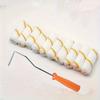 11pcs/set Complete Paint Roller Set with Long Handle & 4-Inch Covers, Fabric & Plastic Material, Ideal for Walls, Ceilings & Small Areas