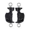 Exercise Grip Handles With Metal Rings For Pull Down Machines And Cable Workouts With Ergonomic Shape And Strong Build