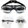 Dazzling Colors Myopia Swim Goggles Electroplating Anti-fog Swimming Eyewear  Snorkeling