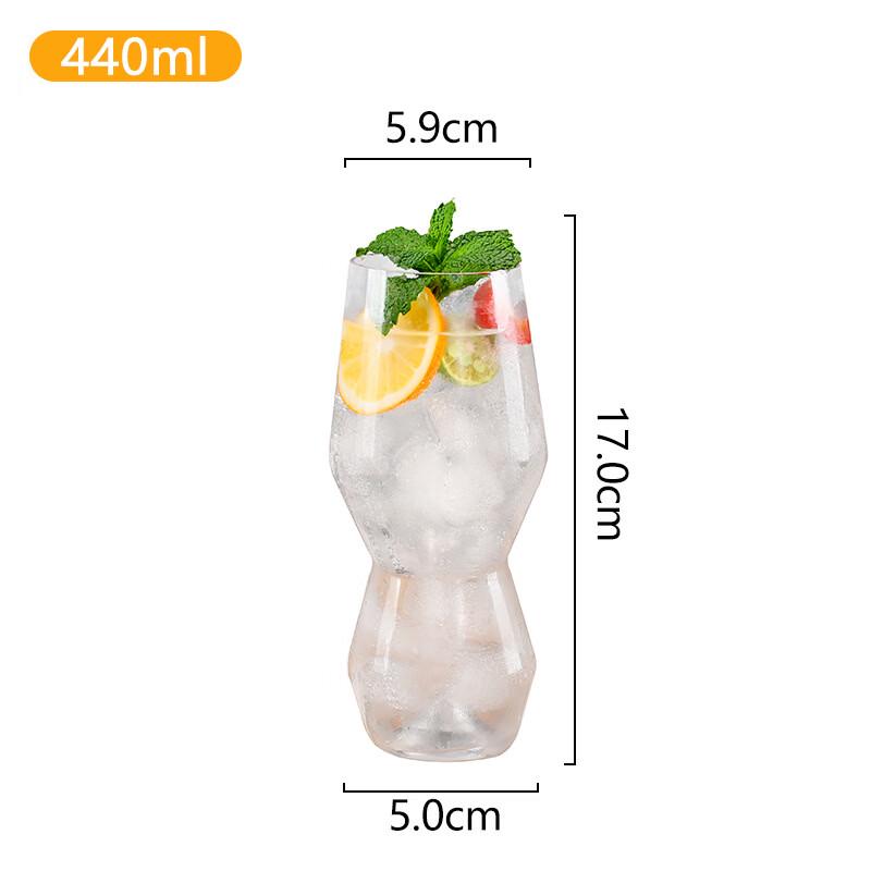 MINGHUI Creative Glass Drinking & Juice Cup