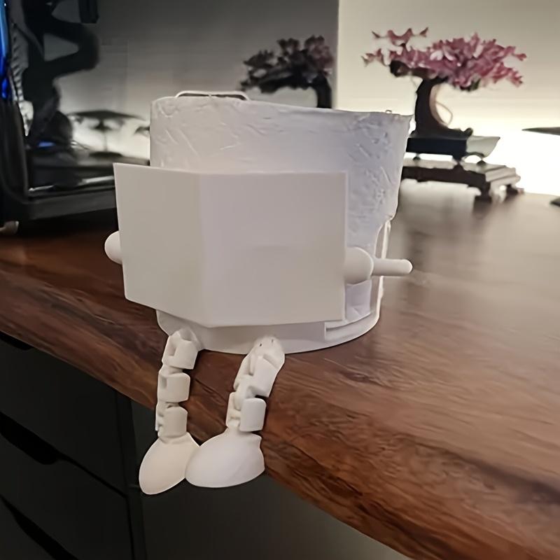 Fun Toilet Paper Holder - Practical and Artistic with Adjustable Joint Design, Suitable for Office, Home Bathroom or Any Restroom