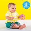 Bright Starts Oball Rattle Stroller Teething Toy for Babies 0 Months and Baby 12030 - Toy, Up, Softball, Pink,