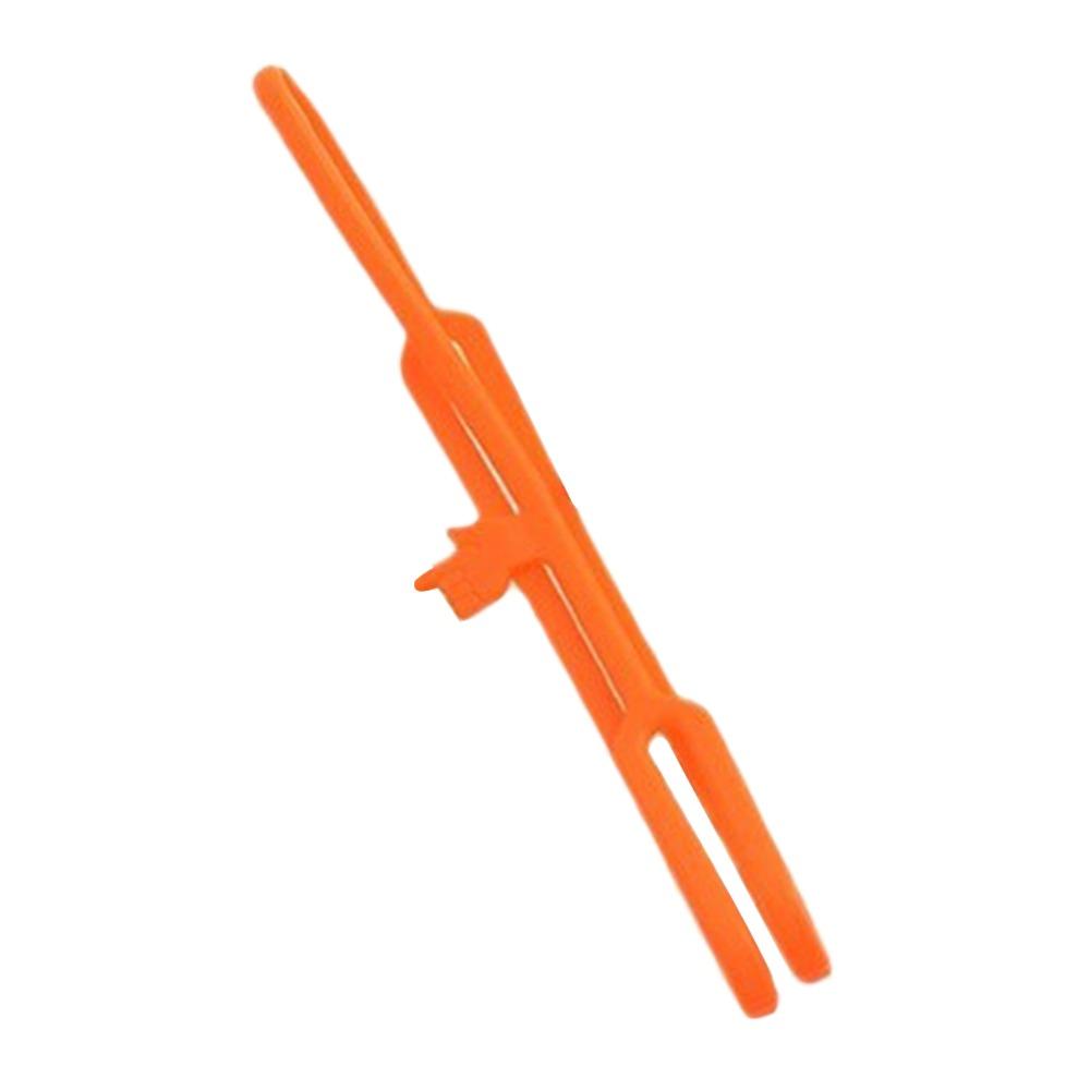 

3Pcs Retractable Finger Pointing Bookmark Silicone Elasticity Pagination Marks Multicolor Flexible Bandage Reading Book Marks помаранчевий