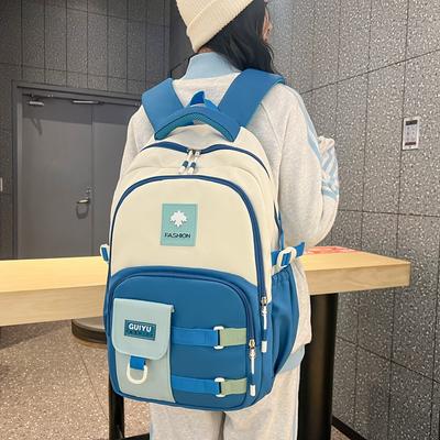 Neuer Freizeitrucksack Koreanische Version Große Kapazität Mittelschüler Schultasche Schlichte Japanische Koreanische Version Paar-Rucksack