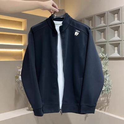 Autumn New High-end Simple Casual Stand-up Collar Jacket Versatile Loose Sports Jacket