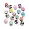 Large Hole Straight Hole Five-petal Flower Space Bead Bead Accessories DIY Handmade Jewelry Bracelet Accessories