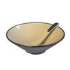 Jingqingfu A5 Melamine Dual-Color Conical Noodle Bowl