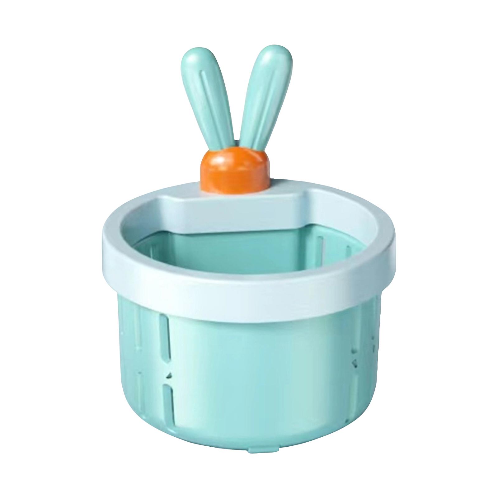 

This Adorable Bunny-shaped Kitchen Sink Basket Is Suitable For Handling Food Scraps, Garbage, And Vegetables. One Size