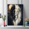 Lion Pattern  3pcs 100% Round Full Drill 5D DIY Diamond Painting Embroidery Cross Stitch Rhinestone Décor