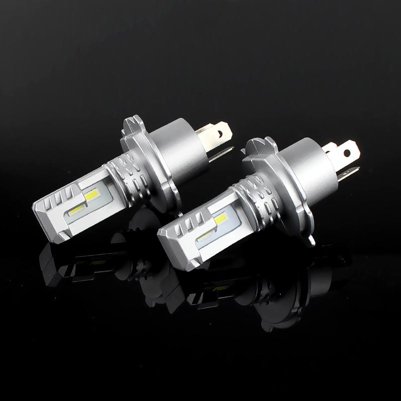 1Pcs H4 LED 9003 HS1 P43T LED Motorcycle Headlight H4 Hi/low Bulb Motor Headlamp for BMW Yamaha Ktm Exc Harley Touring Suzuki