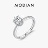 2024 NEUES Design Modeschmuck Luxus Damen Verlobungsring 925er Sterlingsilber 5A Zirkon Hochzeitskrone Ringe