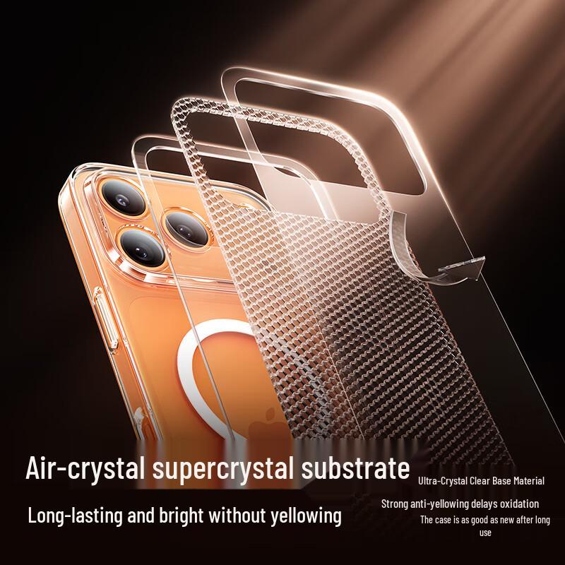 Shine Magic Clear Magsafe iPhone Protection Case