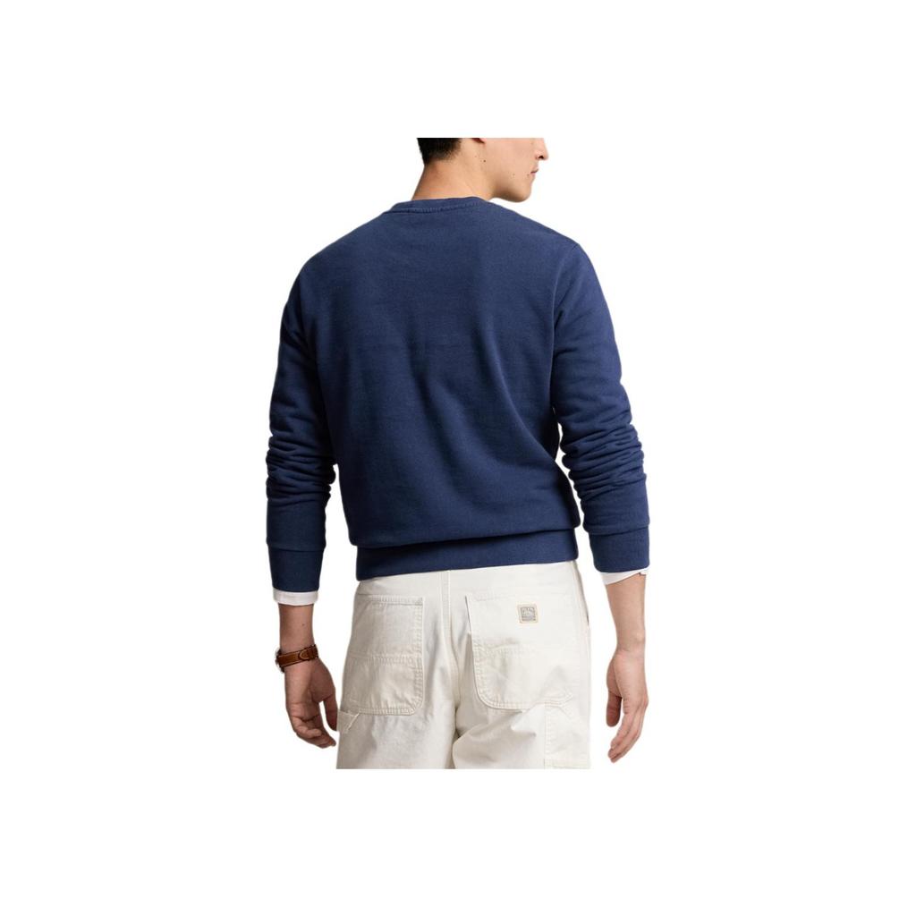Polo Ralph Lauren Vintage Cotton Sports Crewneck Sweatshirt Men Sweatshirt Navy-Blue MNPOKNI16823647