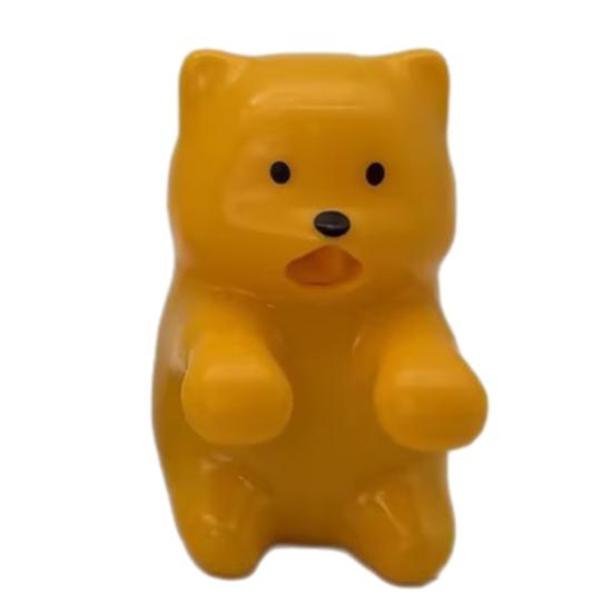 

Cup Edge Clip-on Mini Fan Cartoon Animal Cooling Fan Rechargeable Cat Bear Shaped Hot Drinks Coffee Tea Meals Dishware Food Cooler Fan жовтий