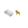 Swedish Dala Horse Ornament Collectible Dalecarlian Figurine Animal Sculpture for Bookshelf