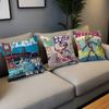 W-Weezer Rock Band Cushion Cover Car Throw Pillow Case For Sofa Car Christmas Gift 40X40Cm 45X45Cm