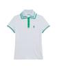 CHUCUCHU Cooling Wing Collar Short Sleeve Top (White) Cbfss-Ts005W