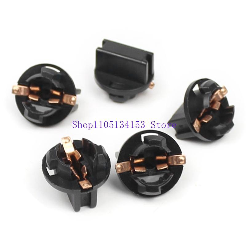 kl23 10Pcs T10 Socket Instrument Panel Cluster Plug Lights Auto Bulbs Base