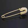 B1283 Rhinestone Brooch: Stylish Alloy Anti-exposure Cardigan Scarf Buckle Pin