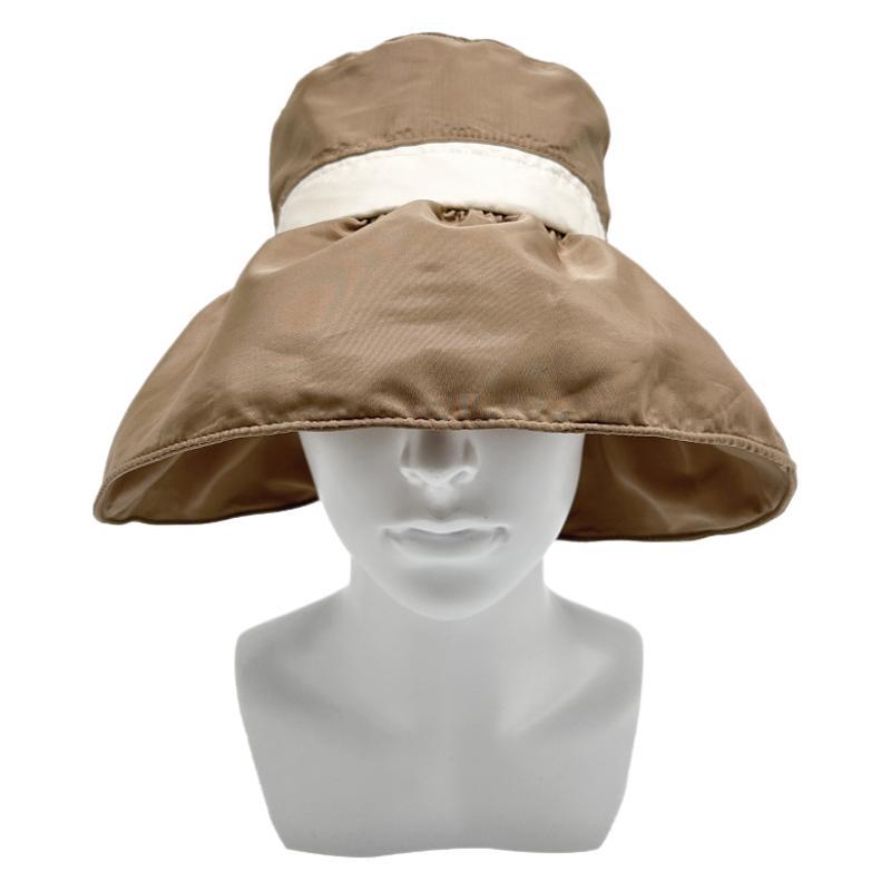 Sunscreen Fisherman Hat New Face Showing Small Summer Outdoor Sun Hat UV Protection Korean Version Large Brim Sun Hat