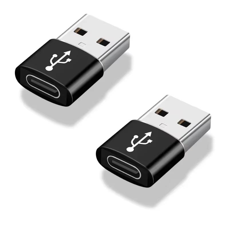 USB C Femal to USB B Male Adapter 2Pcs USB To Type C OTG Adapter ype-c Female Converter For Samsung S24 USBC OTG Connector