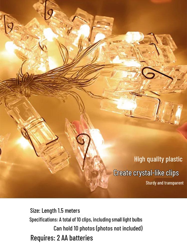 First Birthday Fairy Lights Decor: Photo Wall, Bunting, and Decorative Lights for a Happy Party