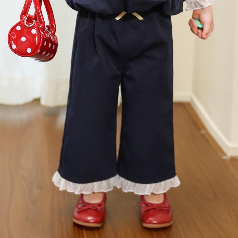 LUSON Baby Girls  Faux Two-Piece Top & Pants Collection 120