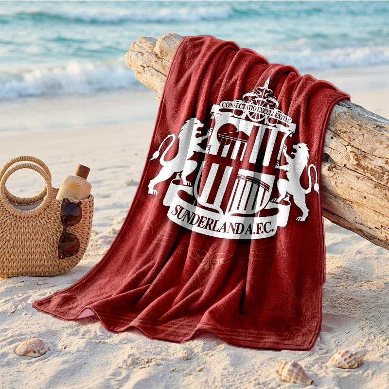 Sunderland Theme Beach Towel Soft Quick?dry Towel For Summer Beach Vacation Swimming