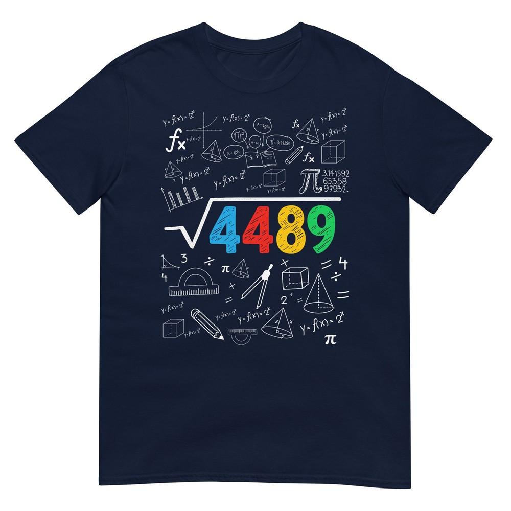 67 Meme Square Root 4489 Slang Six Seven Math Teacher TShirt S