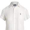 Polo Ralph Lauren Solid Color Single-Breasted Short Sleeve Shirt Standard Fit Women shirts WMPOSHTNDO21142-100