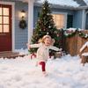 Artificial Snow Fluff for Christmas Tree Decoration Winter Indoor Home Decor Snow Effect Fluffy Fake Snow for Holiday Display and Craft Projects