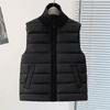 Women's Lapel Padded Sleeveless Vest