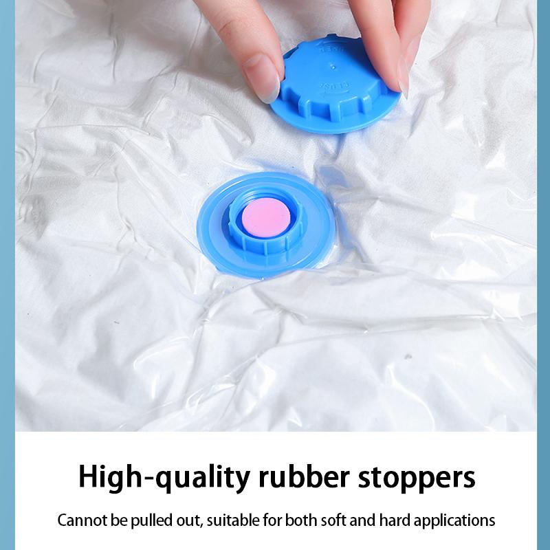 5Pcs Vacuum Storage Bags With Valve Folding Compressed Space Saving Clothes Storage Big Size For Towel Cloth Blanket