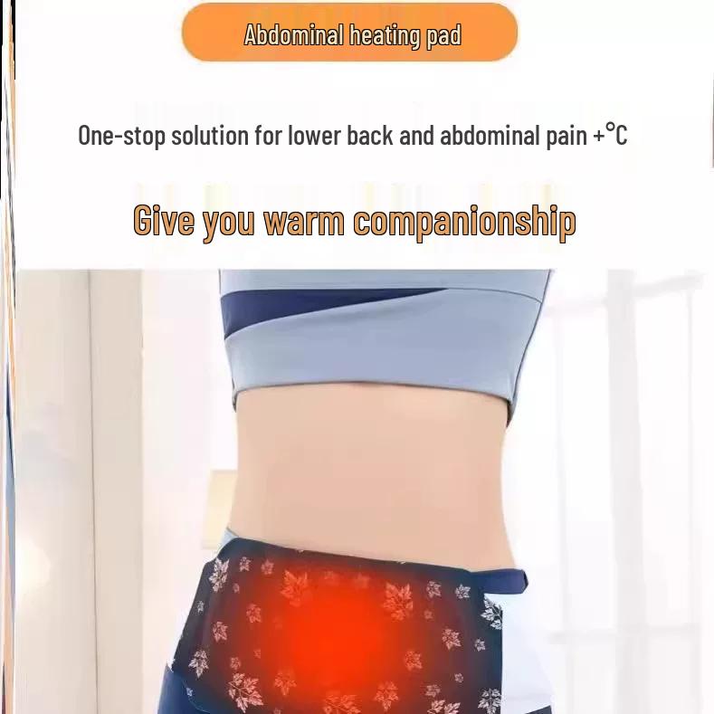 Beifuß Selbsterwärmender Bauch- und Hüftgurt mit Ätherischem Öl zur Linderung von Periodenschmerzen