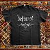 Deftones Band Logo Gotisches Herz T-Shirt Schwarzes T-Shirt Größe S-