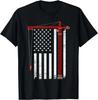 Coole Kraanmachinist Kunst Voor Mannen Vrouwen Torenkraanmachinist Cadeau Unisex T-shirt