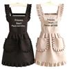 Princess Style Apron for Kitchen, Cooking, Work, and Nail Art with Customizable Logo