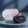 Dragon Eye Shaped Silicone Candle Mould Detachable Reusable Craft Tool For Artistics Creation