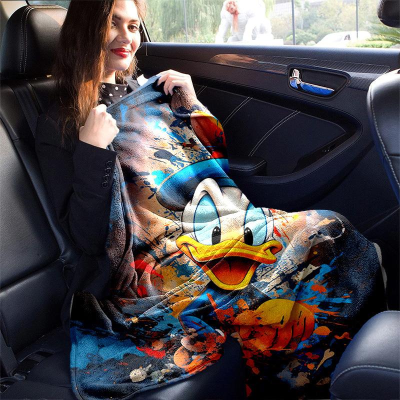 1pc, Donald Duck Throw Blanket Cozy & Soft Cover for Home Decor, Couch, Bed, Travel