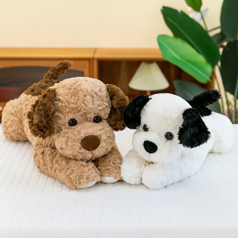 New Product Dog Plush Toy Cute Puppy Doll Bed Sleeping Pillow Children's New Year's Gift