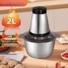 2L Stainless Steel Multi-Functional Meat Grinder & Food Processor