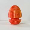 Uovo Labirinto Stampato in 3D Giocattolo Antistress Educativo Contenitore Scatola Portaoggetti Uovo Labirinto Giocattolo Fidget Decorazione Pasquale Casa Ufficio