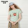 TonLion Women's Slim Fit Short Sleeve T-shirt