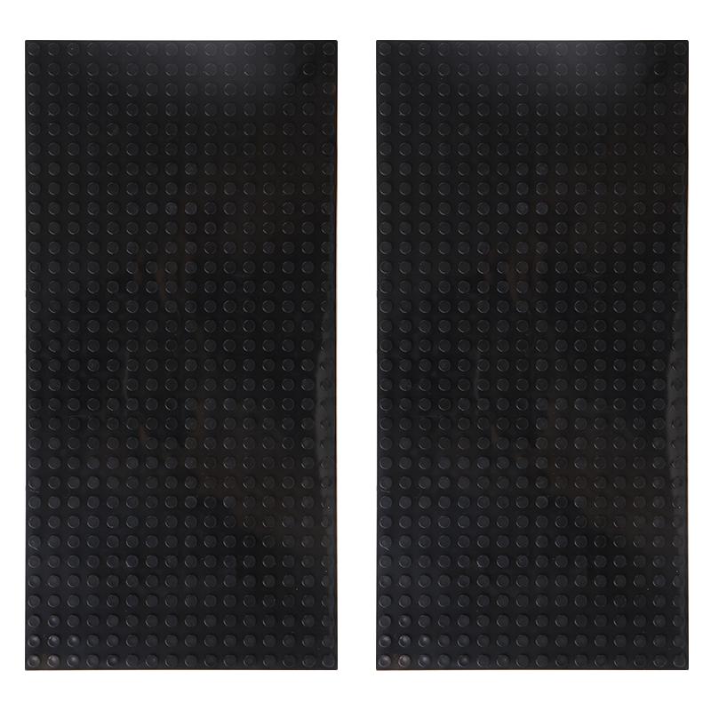 Non-Toxic 2Pcs 16X32 Compatible Classic Buildingblock Accessories Model Assemblybase Board Part 2pcs 16x32