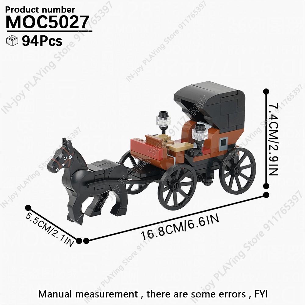 MOOXI Medieval Building Blocks Set Military War Castle Knight Carriage Crossbow Siege Vehicles Model MOC Bricks Toy For Boy Gift